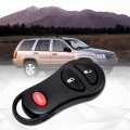 Remote Key Fob Shell Case With 3 Buttons For Jeep Cherokee 1999 2000 2001 And Grand 2002 2003 2004 Keyless Entry