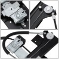 Factory Style Rear Power Window Regulator Without Motor Compatible With Chevy Gmc Isuzu Saab Buick 02-09 Passenger Right Side