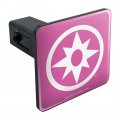 Green Lantern Blackest Night Star Sapphire Logo Tow Trailer Hitch Cover Plug Insert