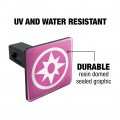 Green Lantern Blackest Night Star Sapphire Logo Tow Trailer Hitch Cover Plug Insert