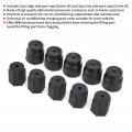 Air Conditioning Service Valve Fitting Cap 10pcs Universal A C Charge Port Car Parts