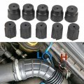 Air Conditioning Service Valve Fitting Cap 10pcs Universal A C Charge Port Car Parts