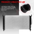 Auto Dynasty Dpi 13100 Factory Style 1-row Cooling Radiator Compatible With Mazda 3 2 0l 3l 5l At Mt 2010-2014 Aluminum Core