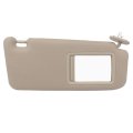 Passenger Side Sun Visor For Toyota Venza 2009 2010 2011 2012 2013 2014 2015 2016 With Sunroof Beige Replaces 74310-0t022-a1 