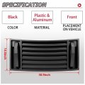 Hecasa Hood Vent Handle Kit Compatible With 2003-2009 Hummer H2 Replacement For Gm25928163 15063080 25858920 Deck Panel Covers