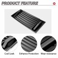 Hecasa Hood Vent Handle Kit Compatible With 2003-2009 Hummer H2 Replacement For Gm25928163 15063080 25858920 Deck Panel Covers
