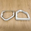 Kuafu Front Fog Light Bezel Compatible With 2019-2023 Gmc Sierra 1500 Denali Replacement For 84176753 84176752 Lamp Cover Trim