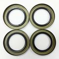 Set Of 4 Trailer Hub Grease Seals E-z Lube 5200-7000lbs Axle 2 25 X 3 371 -22029 