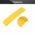Othmro 20pcs Hot Glue Sticks Bulk Gun Refill Melt Adhesive Stick All-purpose Dual Temp For Light Yellow 7mmx250mm