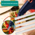 Othmro 20pcs Hot Glue Sticks Bulk Gun Refill Melt Adhesive Stick All-purpose Dual Temp For Light Yellow 7mmx250mm