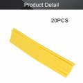 Othmro 20pcs Hot Glue Sticks Bulk Gun Refill Melt Adhesive Stick All-purpose Dual Temp For Light Yellow 7mmx250mm