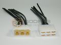 1x Female And Male Connector Plug 6-way Pin Electrical Universal 6 3mm