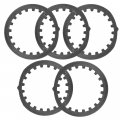 Caltric 5x Clutch Plate Compatible With Yamaha Ttr230 2005-2020