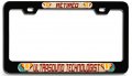 Retired Ultrasound Technologist Career Bl 3d Metal License Plate Frame Auto Suv Truck Tag Holder J79 
