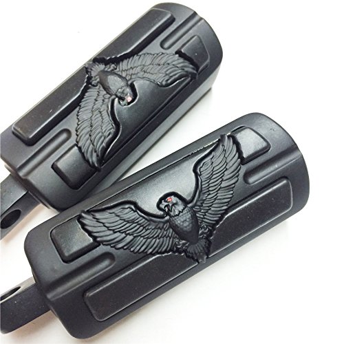 Eagle Hawk Shape Foot Pegs Fits Most Models With H-d Male Mount-style Footpeg Supports See Description For Detail B01c0srb6u