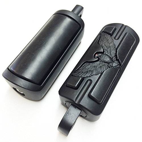 Eagle Hawk Shape Foot Pegs Fits Most Models With H-d Male Mount-style Footpeg Supports See Description For Detail B01c0srb6u