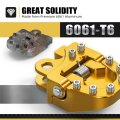 Nicecnc Gold Folding Brake Footrest Extension Plate Foot Pegs Pedal For Suzuki Drz400e 2000-2007 Drz400s 2000-2024 Drz400sm