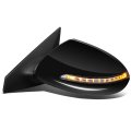 Ki1320185 Factory Style Driver Left Side Mirror Manual Folding Power Adjust Heated Glass Turn Signal For Sportage 13-16 Paint 