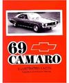 1969 Chevrolet Camaro Facts Features Sales Brochure Literature Advertisement 