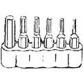 6-piece Hex Metric Insert Screwdriver Bit Set 