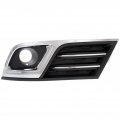 Chevy Traverse Fog Light Cover 2013 14 15 16 2017 Driver Side Textured Black W Chrome Trim Dot Sae Compliance Gm1038150 