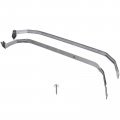 A-premium Fuel Tank Straps Compatible With Ford Focus 2005011 L4 0l 2 3l L5 2 5l 2-pc Set