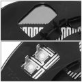 Without Auto Dimming Bm1324110 Factory Style Flat Side View Heated Glass Mirror Lens Manual Adjust Compatible With Bmw 328i