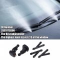 Uxcell 1 Set Windshield Washer Water Nozzle Spray No 289317s000 For Nissan Armada Platinum Sl Sv 2011-2015