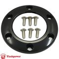 Horn Button Ring For 6-bolt Steering Wheels Black 