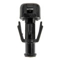 Windshield Washer Nozzle Ford E 350 Club Wagon 2003 2004 2005 Black Plastic Replacement For 1c3z17603aa And F81z17603aa Clip On 