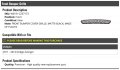 Marketplace Auto Parts Front Bumper Cover Grille Matte Black Compatible With 2011-2014 Dodge Avenger