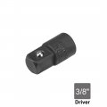 Uxcell 1 4 Inch Drive F X 3 8 M Socket Adapter Female To Male Cr-v Black