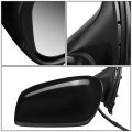 Auto Dynasty Ho1320246 Oe Style Powered Driver Left Side View Door Mirror Compatible With Honda Fit 09-14