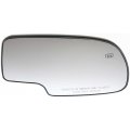 Passenger Side Mirror Glass For Cadillac Escalade Ext 2002 2003 2004 2005 2006 Heated Convex With Backing Plate Replaces