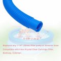 Pool Pump Replacement Hose 1 25 X 41 Inch For Compatible With Filter 607 637 And 32mm Above Ground Pools Include 6 Clamps