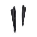 Front Bumper Trim Hole Cover Pair For Toyota C Hr 2018 2019 Driver And Passenger Side Black Textured To1038206 To1039206 