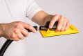 Mirka Hand Sanding Block 2 75 X8 Grip 22h Yellow 1 Pkg