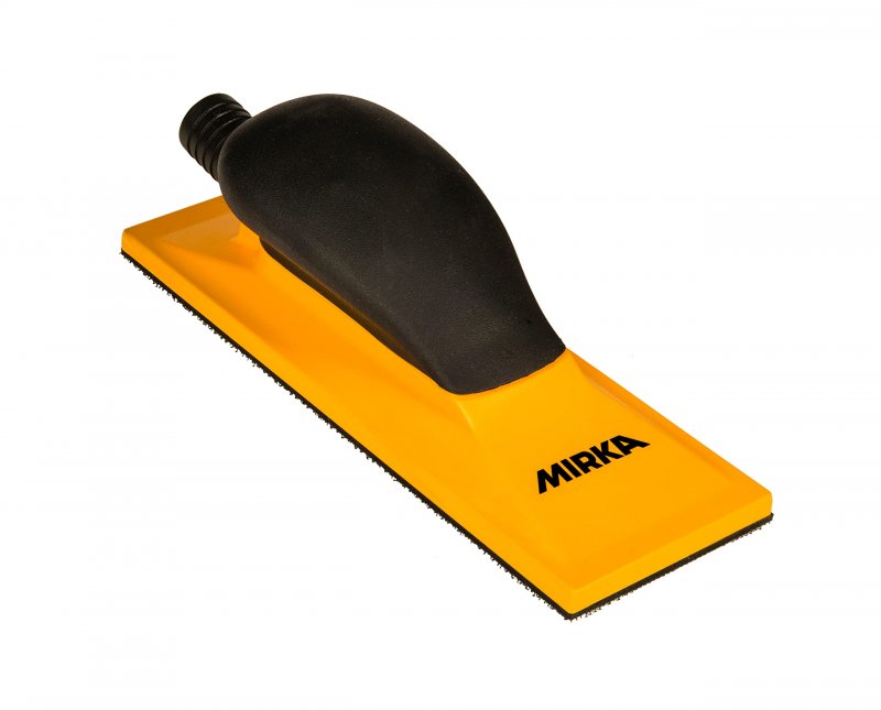 Mirka Hand Sanding Block 2 75 X8 Grip 22h Yellow 1 Pkg