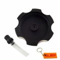 Xljoy Cnc Billet Black Gas Fuel Tank Cap Cover For Xr200 Xr250 Xr400 1986-2010