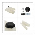 Gxywady Plastic Fuel Gas Tank And Cap Replacement For Honda Trx Fourtrax 250 1985-1987 Ft49010 Beige
