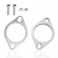 2-bolt 3 Inch Exhaust Flange Repair Kit Stainless Steel System With Gasket Bolts Professional Pipe Replacement 