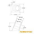 Powertec 70124 Universal Dust Port 2-1 2