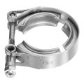 1 5 V Band Clamp 304 Stainless Steel For Exhaust Systems Downpipe Exchange Accessories Adjustment Range 38mm 5inch 