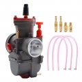 Anxingo 34mm Motorcycle Carburetor Yamaha Kawasaki Suzuki Apollo Taotao Dirt Bike Mini 250cc-350cc Engine