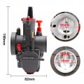 Anxingo 34mm Motorcycle Carburetor Yamaha Kawasaki Suzuki Apollo Taotao Dirt Bike Mini 250cc-350cc Engine