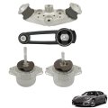 4pcs Engine Motor Transmission Mount Replacement For 2011-2016 Panamera 10003 9833 9970 9971 