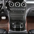 High Flying 2015-2019 For Mercedes-benz Glc 300 Amg 43 Interior Dashboard Console Gear Panel Cover Decor Trim 2pcs Abs Carbon