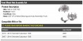 Front Wheel Bearing Hub Assembly Set Of 2 Compatible With 2007-2014 Chevy Suburban 1500
