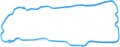 Evan-fischer Oil Pan Gasket For 2003-2012 Ford Escape And 2004-2008 Mazda 6 Set Cyl 3 0l Eng 