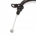 Uxcell Black Rubber Coated Motorcycle Throttle Cable Wire Oil Line For Suzuki En125